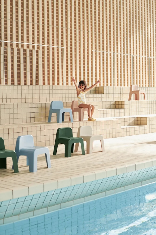 Liewood dziecięce Chase Chair beżowy LW20534.PPY2