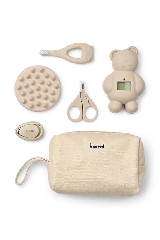 Chłopiec Liewood zestaw do pielęgnacji Calista Baby Nursery Kit LW20537.PPY2 beżowy