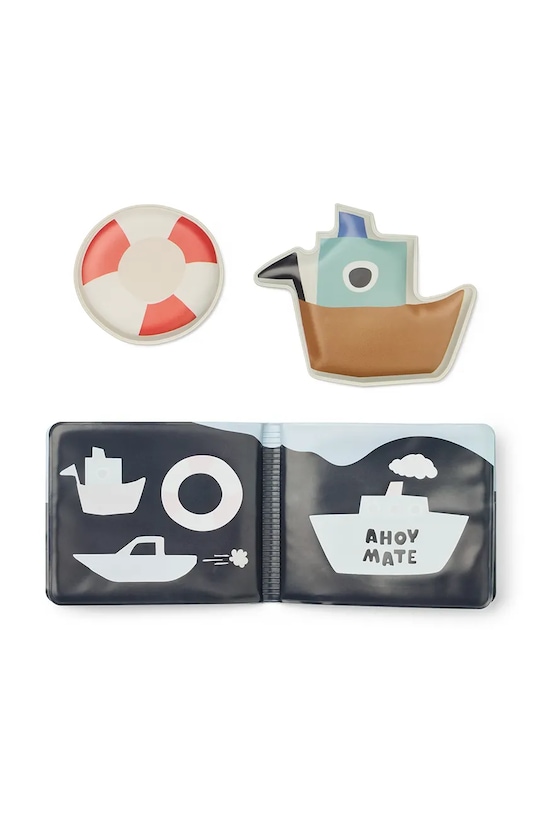 Deklice Otroška knjiga Liewood Waylon Sailing Magic Water Book LW20570.PPY2 pisana