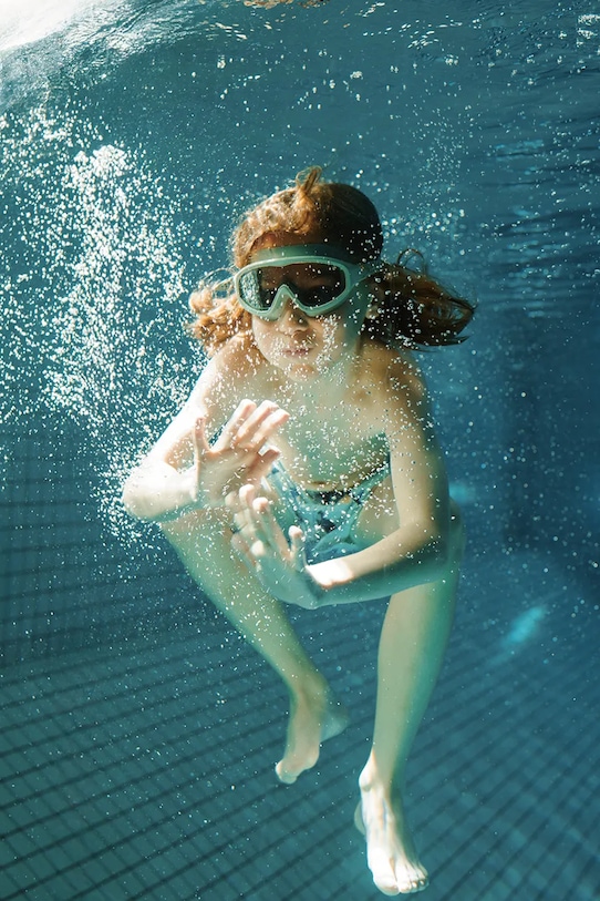 Chłopiec Liewood okulary pływackie Kerem Swim Goggles LW20626.PPY2 zielony