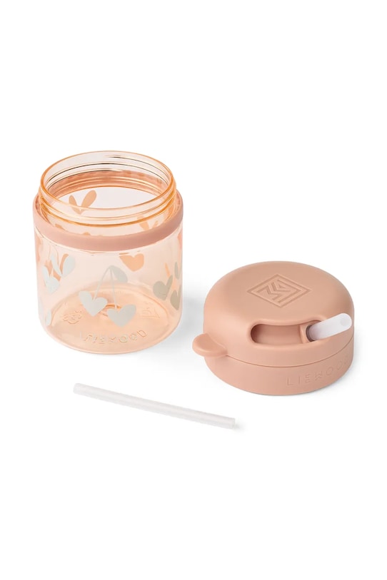 Hrnček Liewood Pavia Tritan Straw Cup 280ml ružová LW20634.PPY2