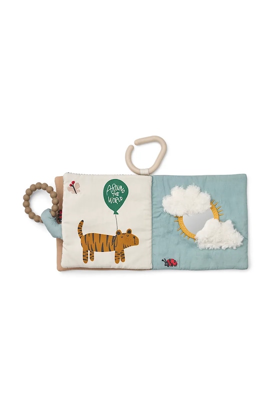Liewood książeczka aktywizująca dziecięca Fey Around The World Fabric Book multicolor LW20749.PPY2