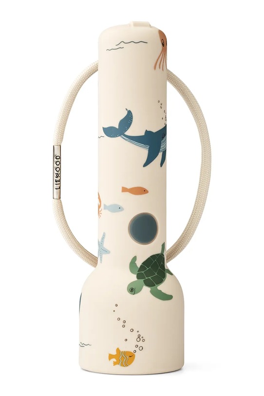 Liewood latarka dziecięca Gry Printed Flashlight beżowy LW21162.PPY2