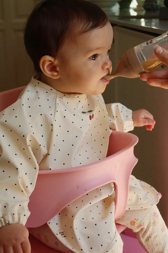 Αγορίστικα Βρεφική σαλιάρα Konges Sløjd 2 PACK DINNER BIB WITH SLEEVES 2-pack KS104583.PPY2 μπλε