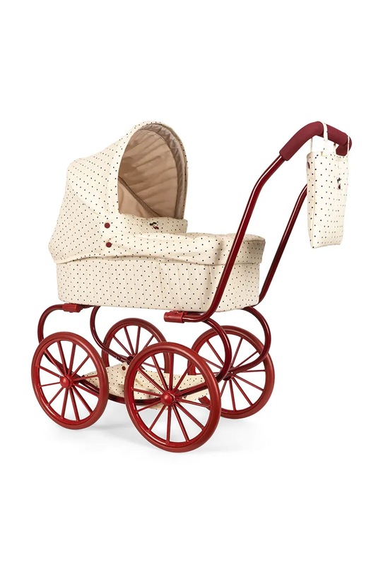 Konges Sløjd wózek dla lalek MINNIE DOLL PRAM biały KS105003.PPY2
