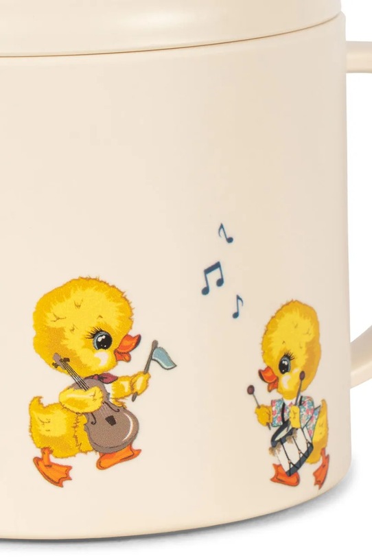 Chłopiec Konges Sløjd zestaw do karmienia MY FIRST DINNER SET KS105017.PPY2 beżowy