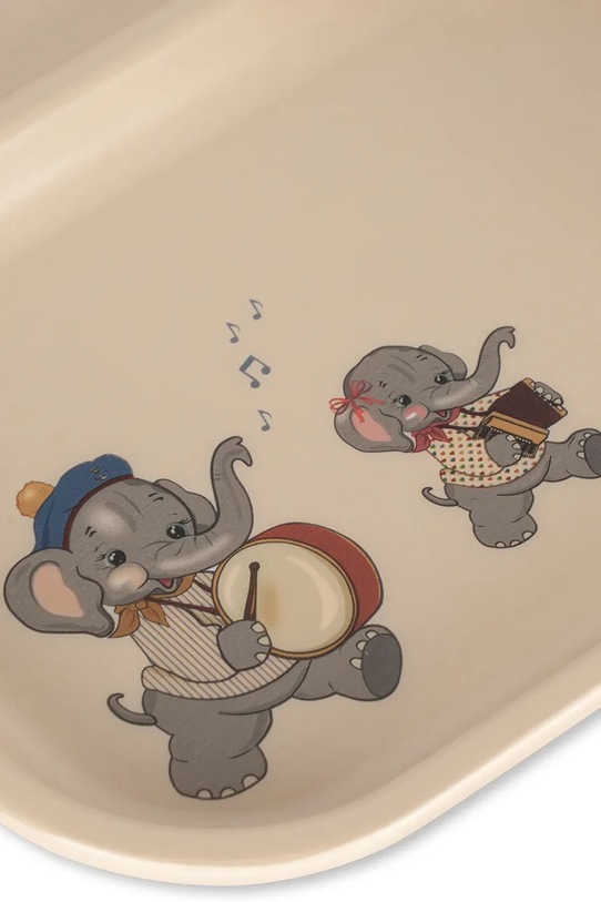 Konges Sløjd zestaw do karmienia MY FIRST DINNER SET beżowy KS105017.PPY2