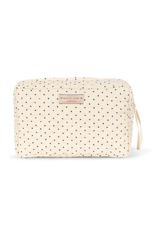 Konges Sløjd kosmetyczka SEERSUCKER BIG TOILETRY BAG KS105074.PPY2 beżowy SS26