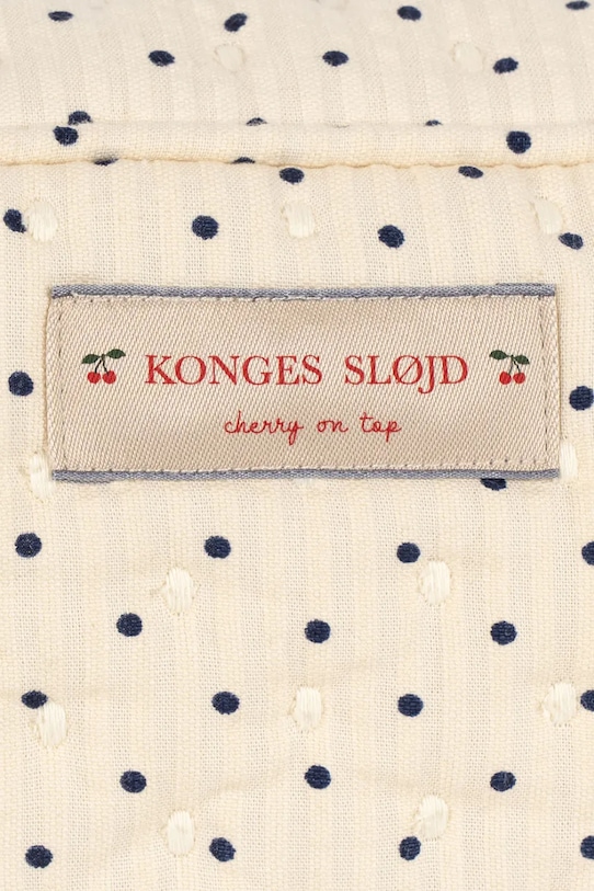 Chłopiec Konges Sløjd kosmetyczka SEERSUCKER BIG TOILETRY BAG KS105074.PPY2 beżowy