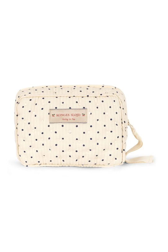 Konges Sløjd kosmetyczka SEERSUCKER SMALL TOILETRY BAG KS105075.PPY2 beżowy SS26