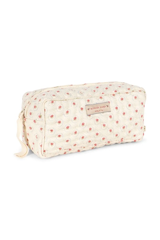 Konges Sløjd kosmetyczka SMALL QUILTED TOILETRY BAG beżowy KS105082.PPY2