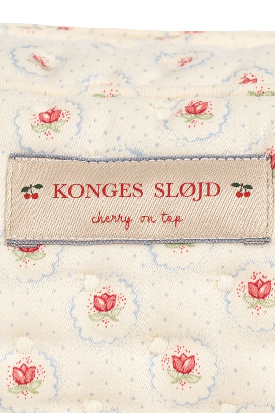 Chłopiec Konges Sløjd kosmetyczka SMALL QUILTED TOILETRY BAG KS105082.PPY2 beżowy