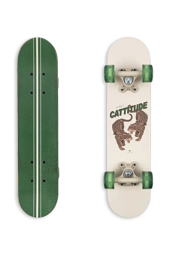 Konges Sløjd deskorolka dziecięca SKATEBOARD KS105080.PPY2 zielony SS26