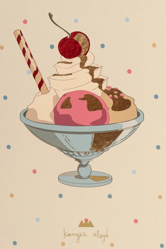 Sada úložných kufrov Konges Sløjd 2 PACK SUITCASE béžová KS104605.PPY2