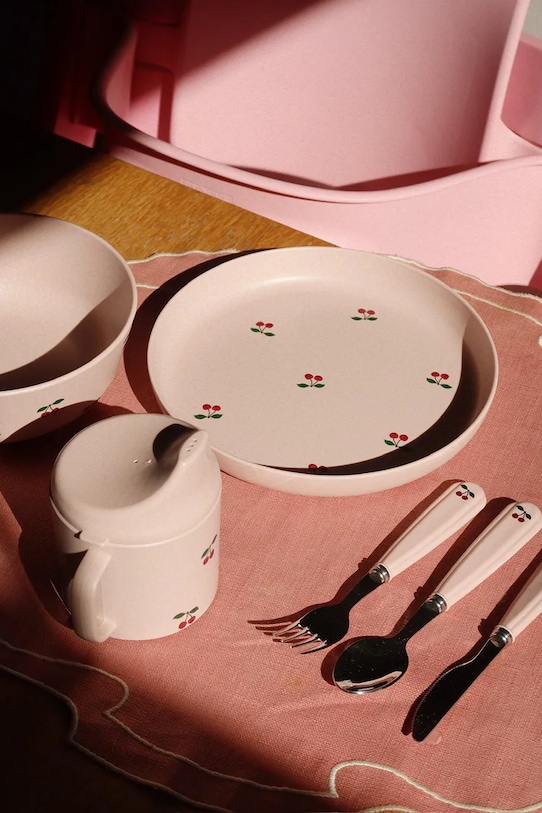 Παιδικό μπολ Konges Sløjd 5 PACK BOWL 5-pack KS104616.PPY2 ροζ SS26