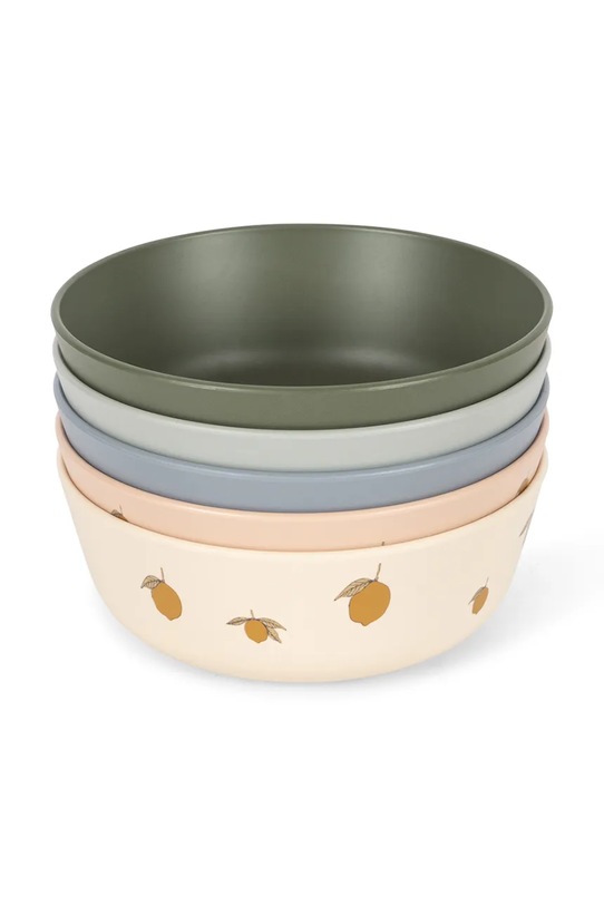 Παιδικό μπολ Konges Sløjd 5 PACK BOWL 5-pack πολύχρωμο KS104616.PPY2