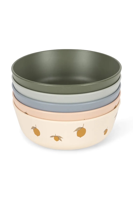 Παιδικό μπολ Konges Sløjd 5 PACK BOWL 5-pack πολύχρωμο KS104616.PPY2