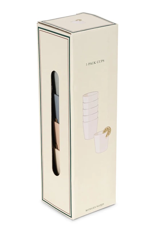Κούπα μωρού Konges Sløjd 5 PACK CUP 5-pack πολύχρωμο KS104617.PPY2