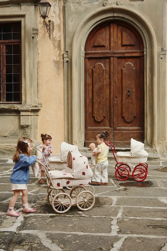 Καροτσάκι για κούκλες Konges Sløjd MINNIE TULLE DOLL PRAM KS105009.PPY2