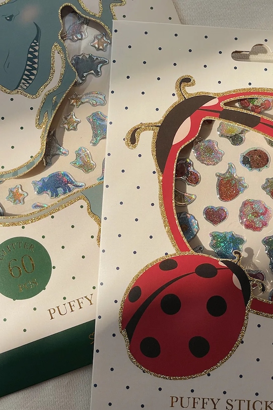 Αυτοκόλλητα Konges Sløjd PUFFY STICKERS μπεζ KS105043.PPY2