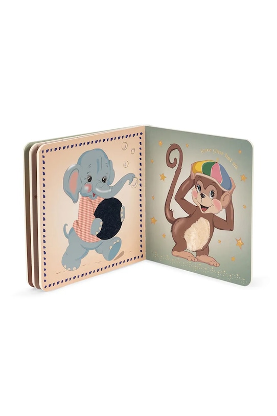 Konges Sløjd libretto per bambini TOUCH AND FEEL BOOK FSC KS105108.PPY2 multicolore