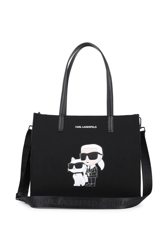 Taška ku kočíku Karl Lagerfeld Z31195 čierna SS26