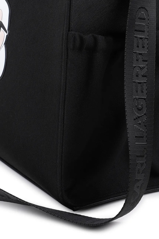 Taška ku kočíku Karl Lagerfeld čierna Z31195