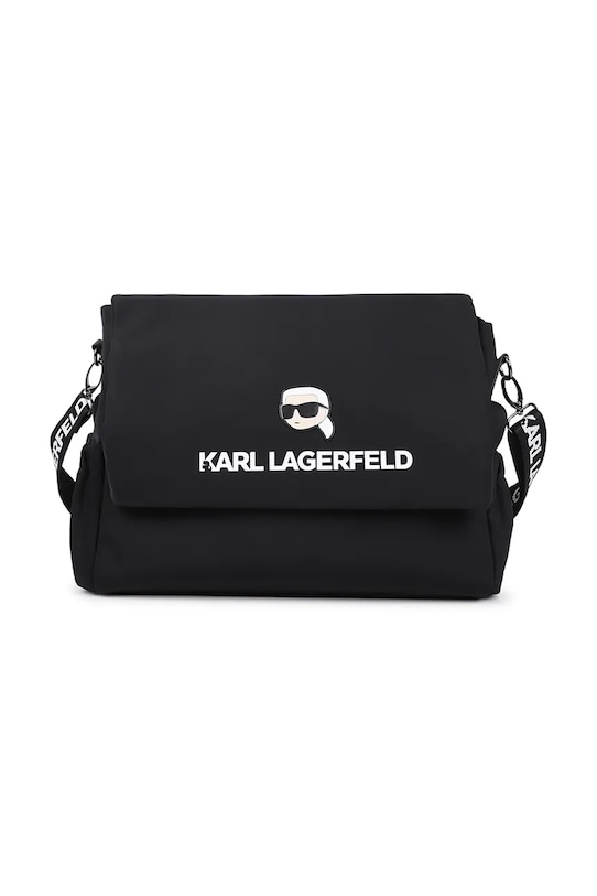 Taška ku kočíku Karl Lagerfeld Z31193 čierna SS26