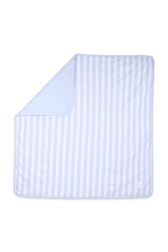 Bombažna odeja za dojenčka BOSS modra J53093