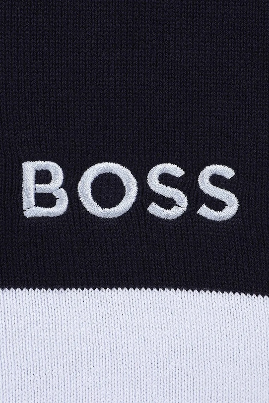BIMBA BOSS coperta in cotone per bambini J53095 blu navy