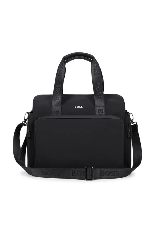 Torba za kolica s podlogom za presvlačenje BOSS J53107 crna SS26