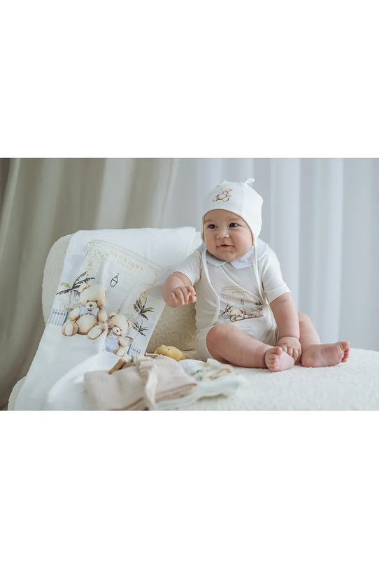 Jamiks otulacz niemowlęcy BUBUVA beżowy BUBUVA.Otulacz.JWI060.K