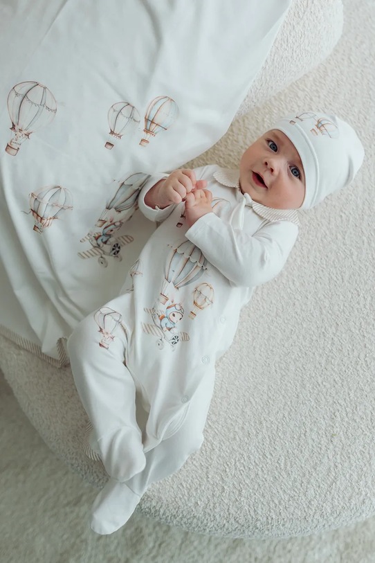 Jamiks otulacz niemowlęcy LULO LULO.Otulacz.JWI056.K beżowy SS26