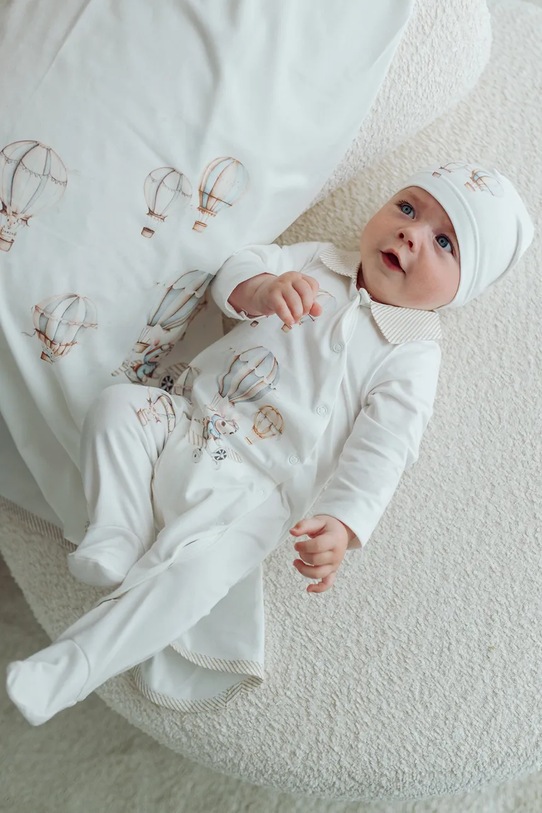 Chłopiec Jamiks otulacz niemowlęcy LULO LULO.Otulacz.JWI056.K beżowy