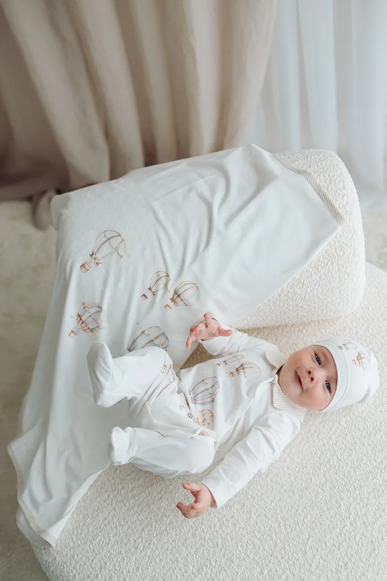 Jamiks otulacz niemowlęcy LULO beżowy LULO.Otulacz.JWI056.K