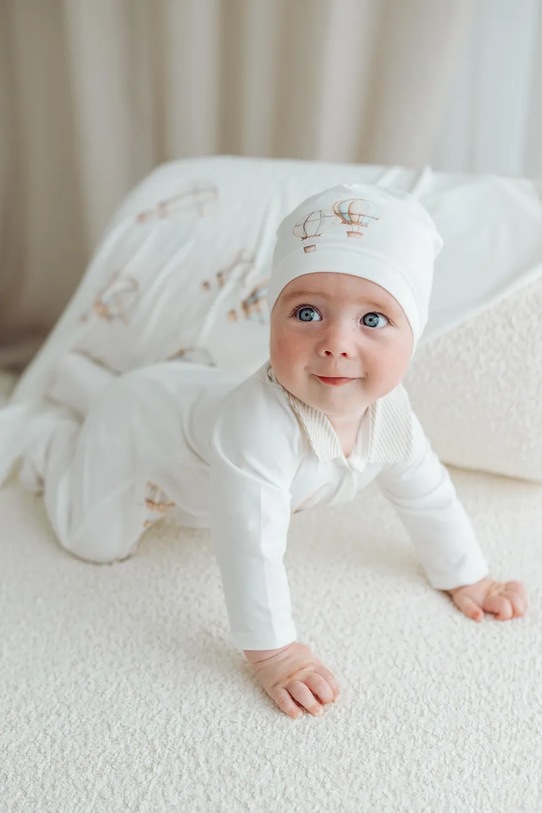 Jamiks otulacz niemowlęcy LULO LULO.Otulacz.JWI056.K beżowy