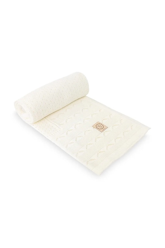 Jamiks kocyk niemowlęcy PALMITO beżowy PALMITO.ba.Koc.JWI109.K