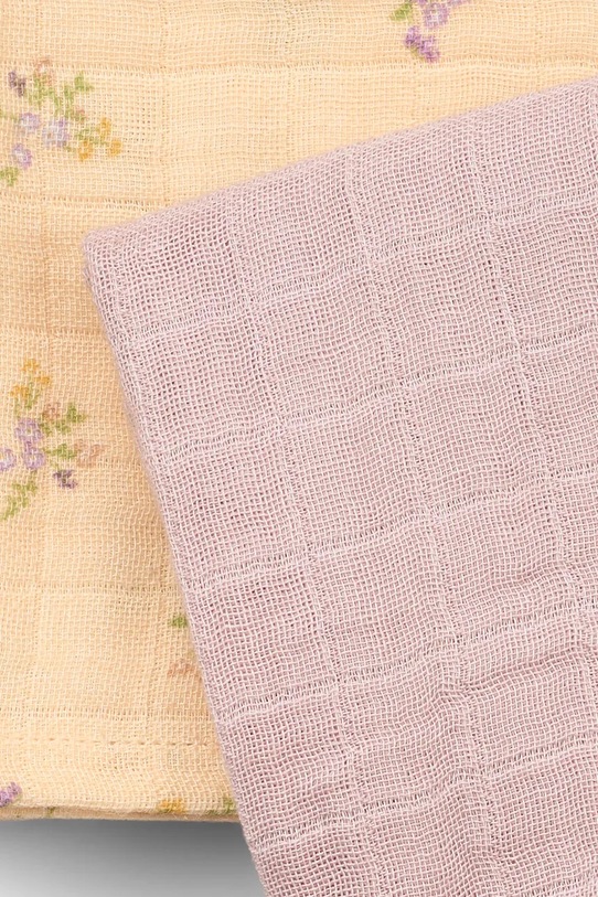 Wheat pieluszka niemowlęca bawełniana 2-pack 3890.376.GOTS beżowy SS26