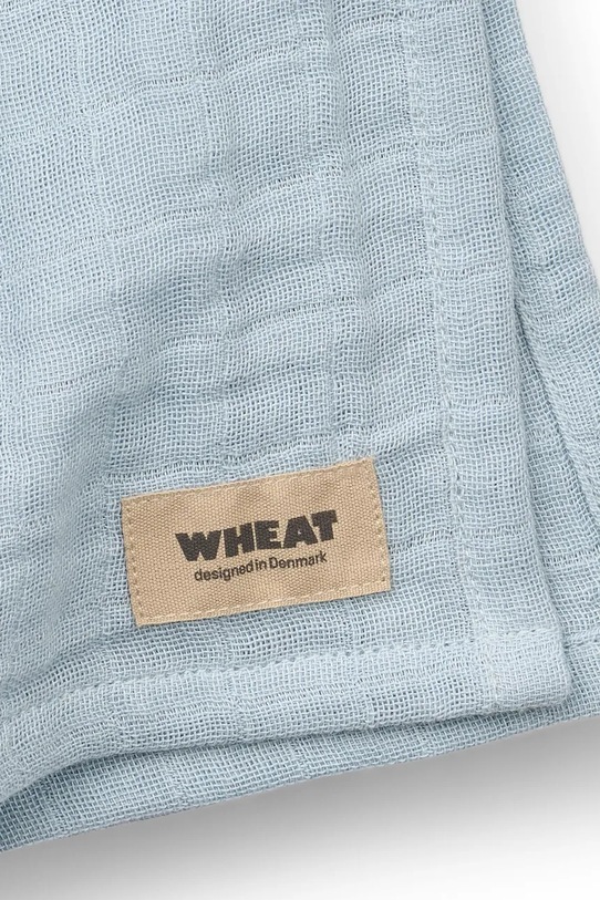 Chłopiec Wheat pieluszka niemowlęca bawełniana 2-pack 3890.376.GOTS niebieski