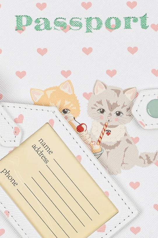 Konges Sløjd θήκη για διαβατήριο Παιδική VOYAGE TRAVEL SET πολύχρωμο KS103027.PPY2