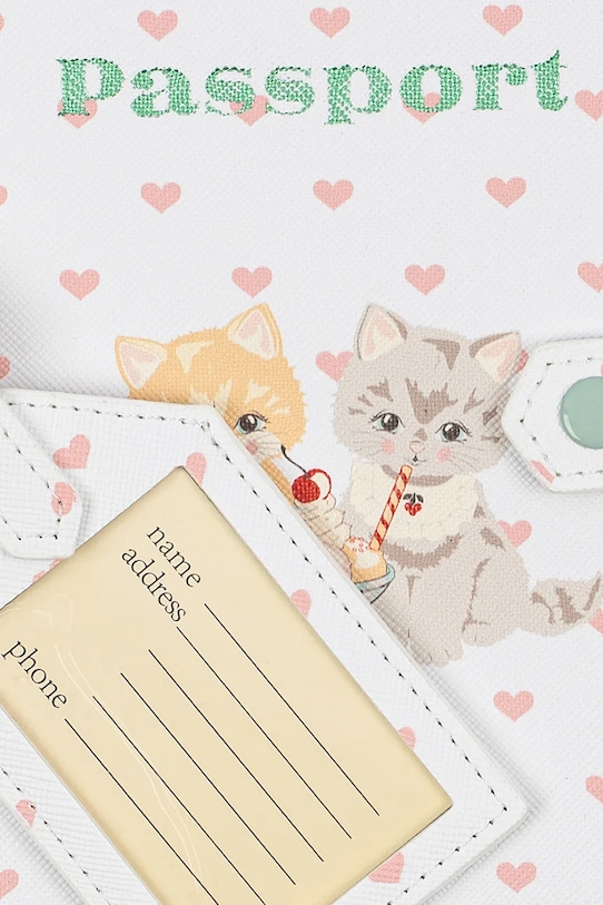 Konges Sløjd θήκη για διαβατήριο Παιδική VOYAGE TRAVEL SET πολύχρωμο KS103027.PPY2