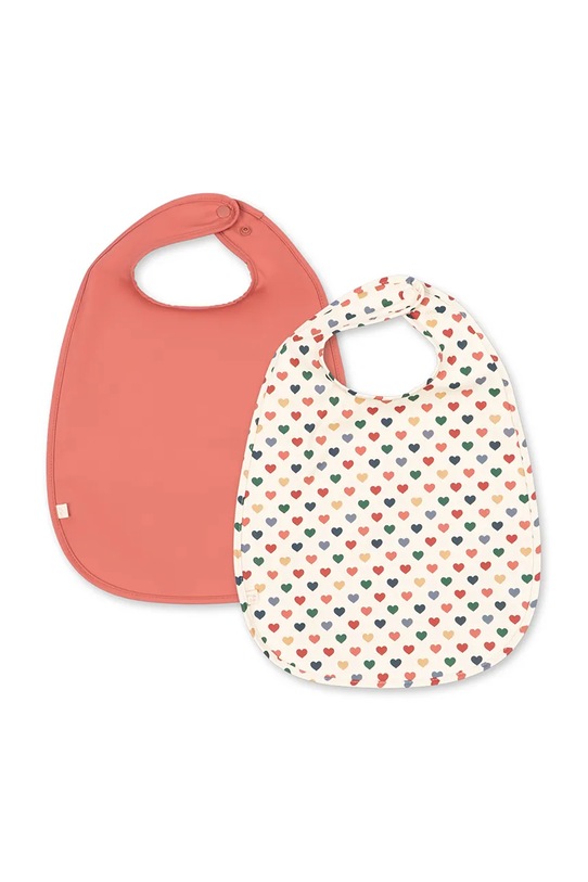 Konges Sløjd слюнявчик для детей 2 PACK DINNER BIB мультиколор KS105653.PPY2