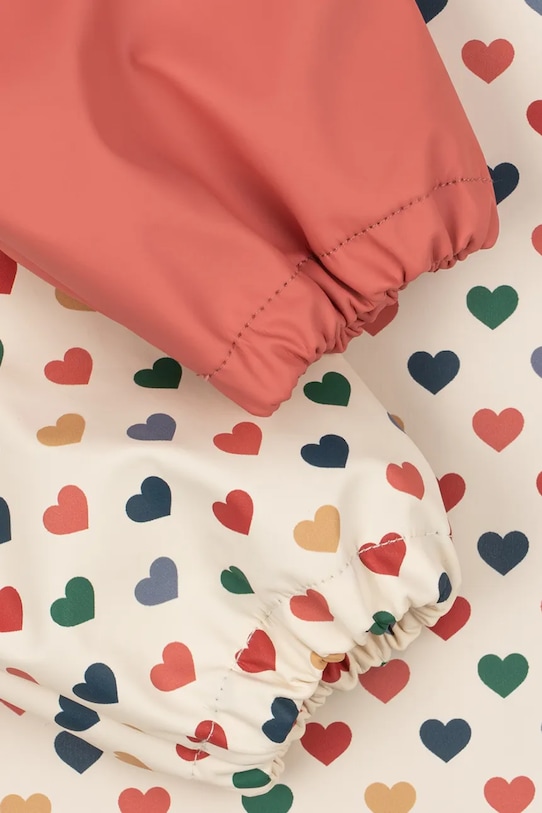 BIMBA Konges Sløjd bavaglino per bambini 2 PACK DINNER BIB WITH SLEEVES KS105654.PPY2 multicolore