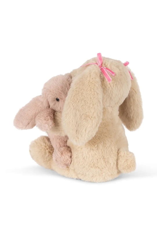 Konges Sløjd plyšová hračka (mojkačik) detská BUNNY HUGS béžová KS105291.PPY2