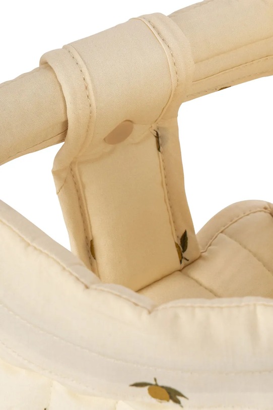 Konges Sløjd za djecu pamučno Sjedalo za bicikl za lutke bež KS105330.PPY2