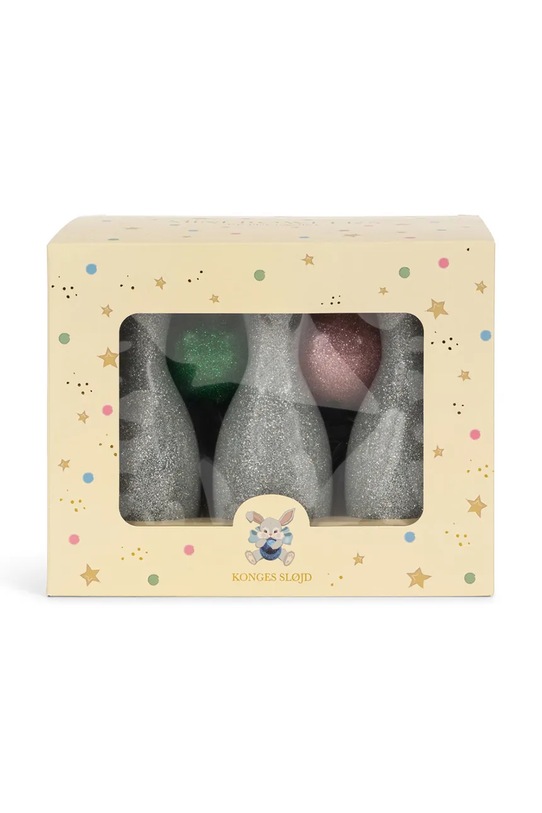 Konges Sløjd komplet igrač otroški GLITTER BOWLING pisana KS105406.PPY2