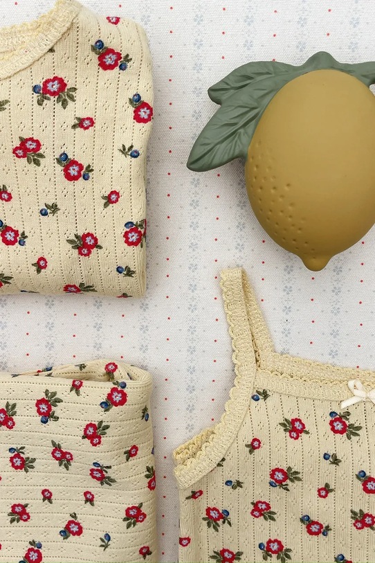 CHLAPEC Konges Sløjd kojenecká hračka LEMON TEETHER KS105446.PPY2 žlutá