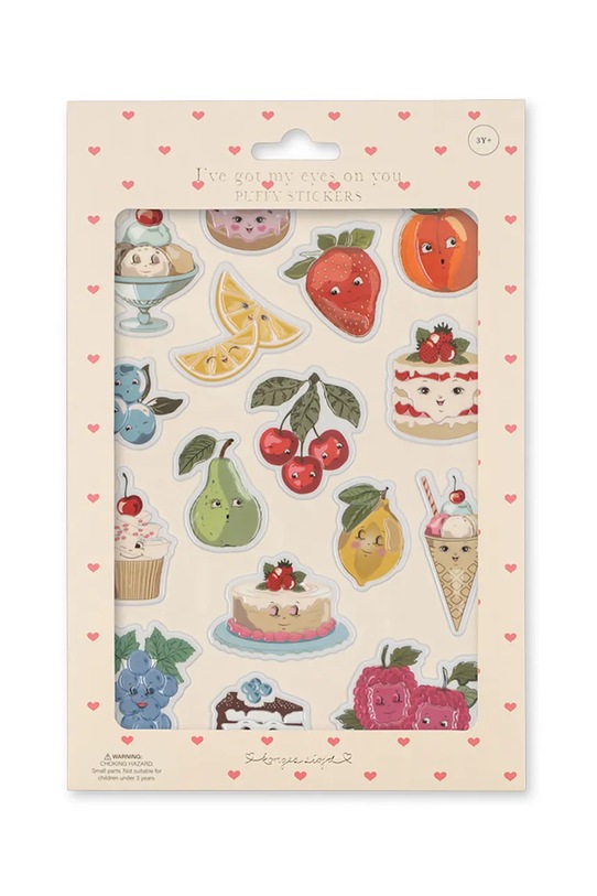 Konges Sløjd nalepke otroške PUFFY STICKERS pisana KS105528.PPY2