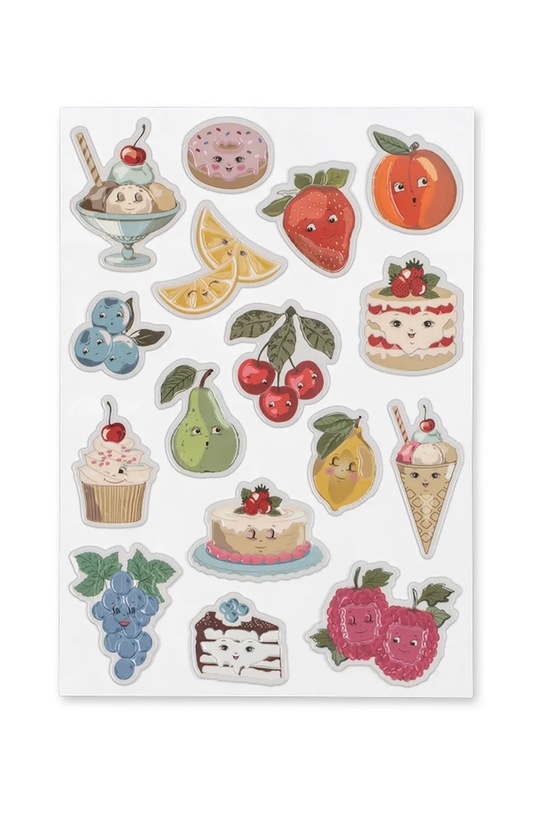 Konges Sløjd nalepke otroške PUFFY STICKERS KS105528.PPY2 pisana SS26