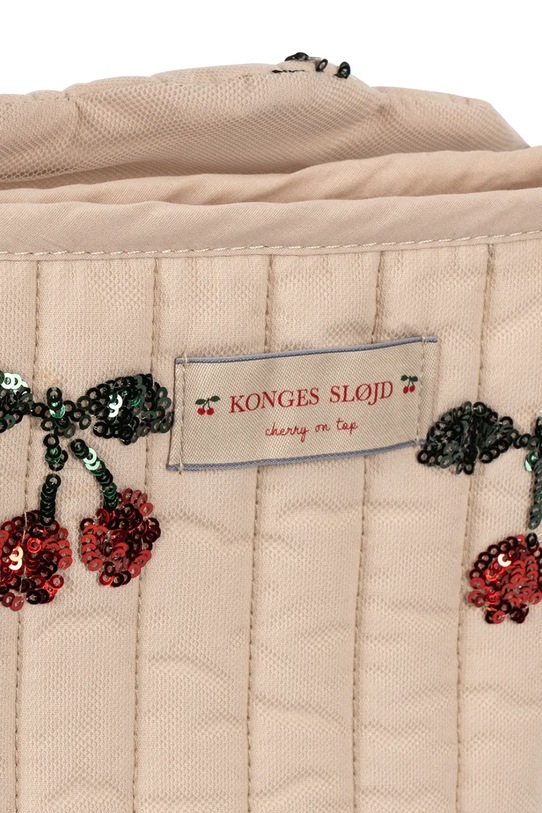 Konges Sløjd cărucior de păpuși copii TULLE DOLL STROLLER bej KS105561.PPY2